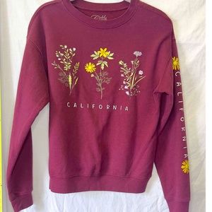 Wildflower Sweatshirt California Sz. S